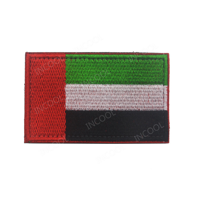 Home Decor Uae - The United Arab Emirates Embroidered Flag