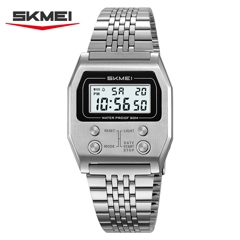 Vintage Alarm Clock - SKMEI 2460 Men's Sports Waterproof Digital