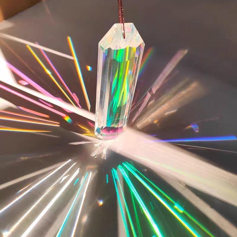 Crystal Sun Catcher - Window Hanging Light Catcher Pendant Colorful