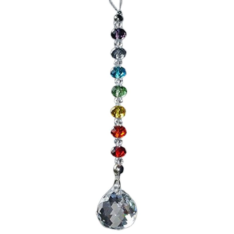 Crystal Sun Catcher - 1PCS 20mm Crystal Ball Prism Chakra
