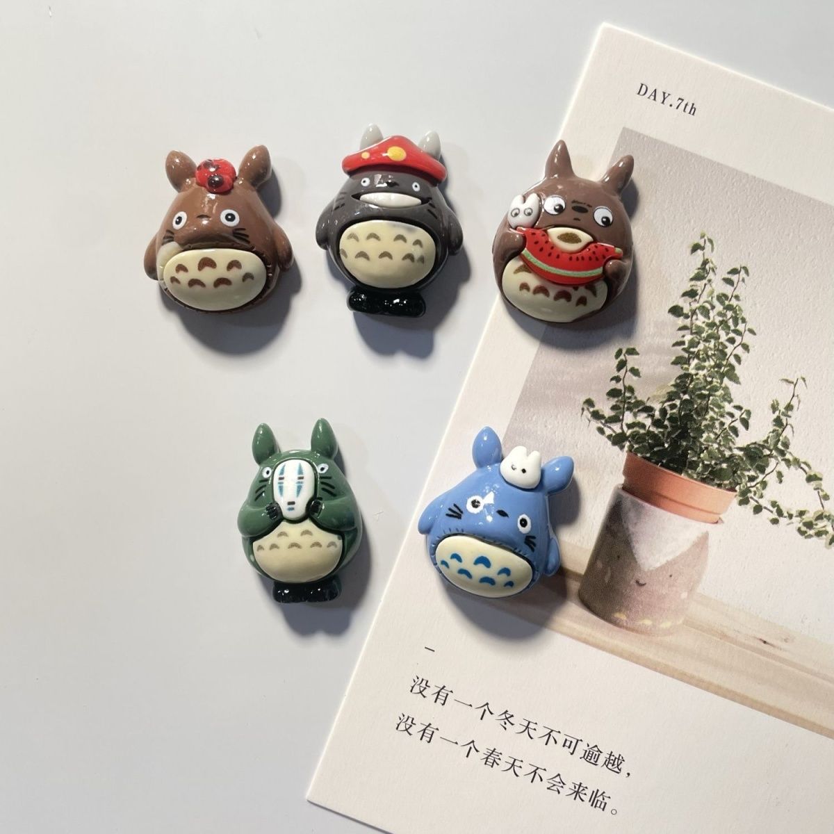 Home Decor Solution - Totoro Anime Resin Fridge Magnet Cute