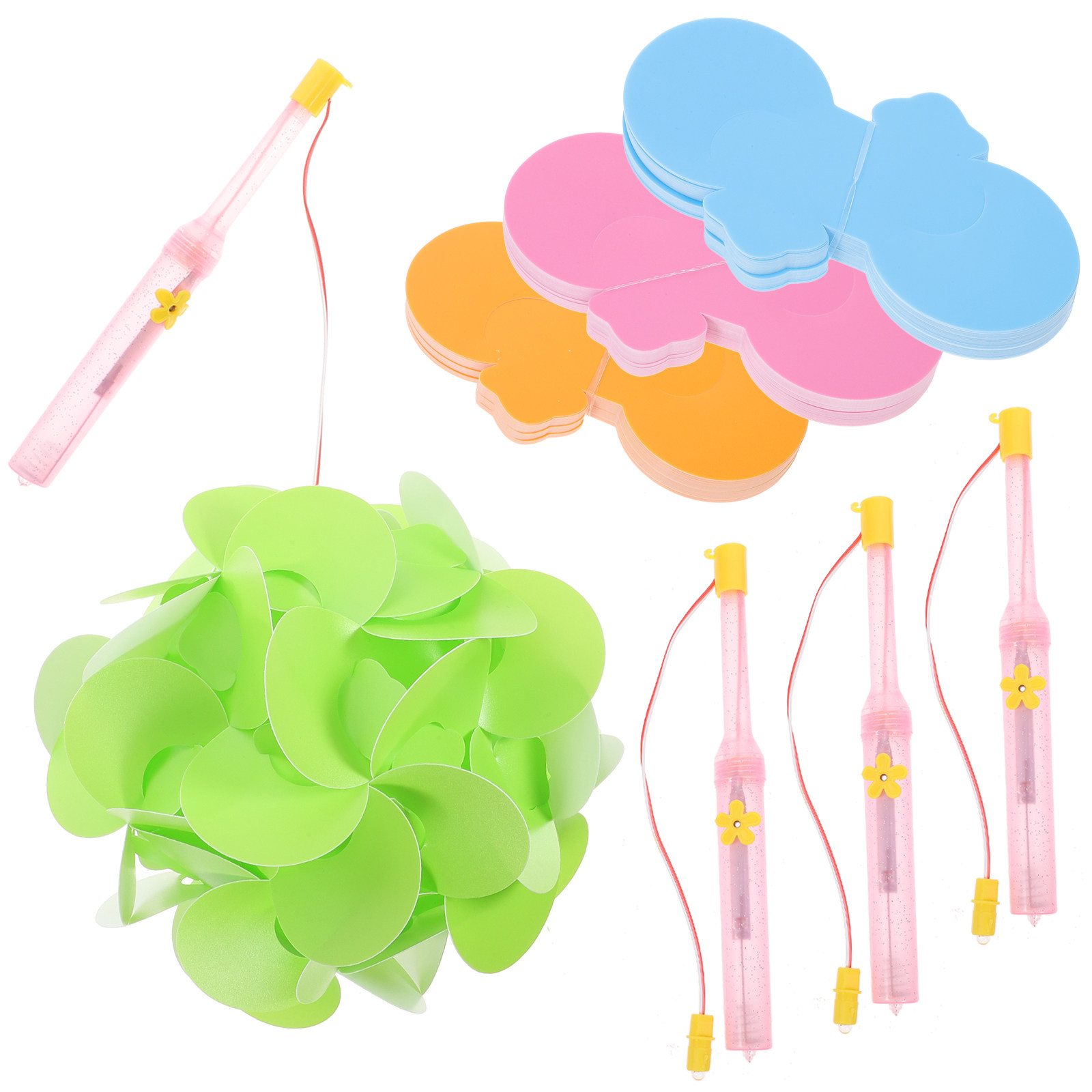 4Sets Paper Flower Lantern DIY - Home Decor Diy ulasan dan harga