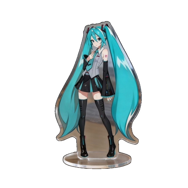 Hatsune Miku 10cm Acrylic Stan - Home Decor Tv ulasan dan harga