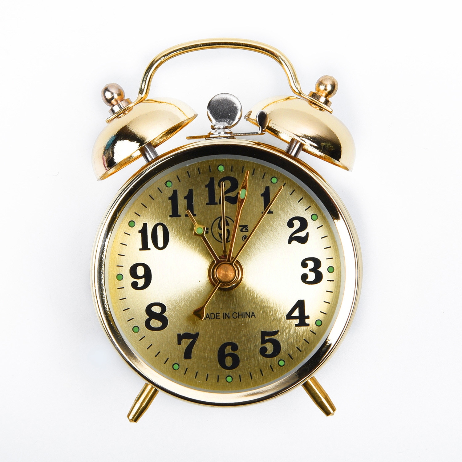 1PCS Retro Pure Copper Horsesh - Vintage Alarm Clock ulasan dan harga