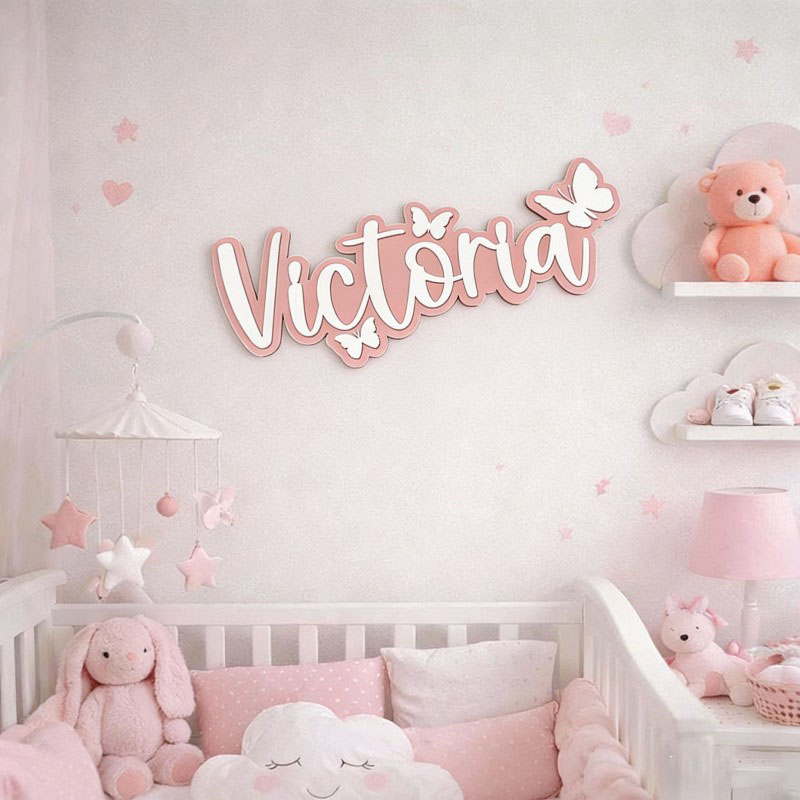 1Pc Custom Cartoon Butterfly N - Home Decor Diy ulasan dan harga