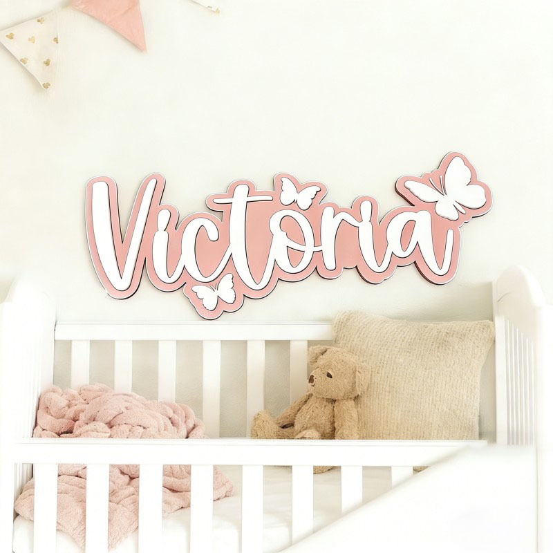 1Pc Custom Cartoon Butterfly N - Home Decor Diy ulasan dan harga