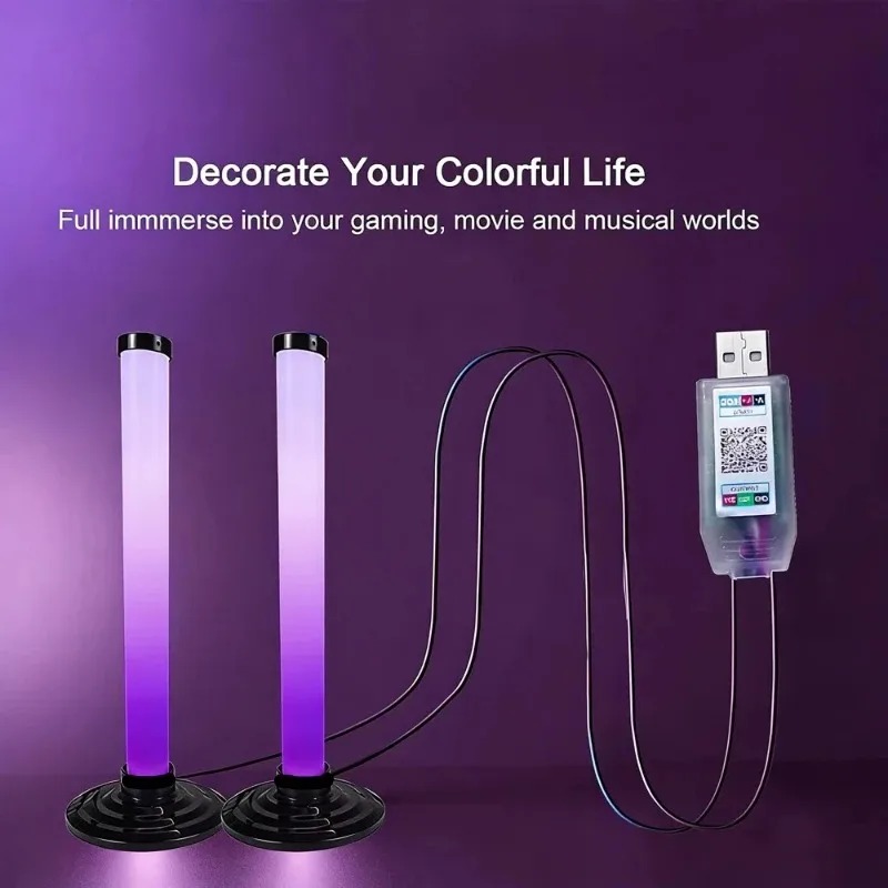 RGB LED Light Bar USB Powered, - Home Decor Tv ulasan dan harga