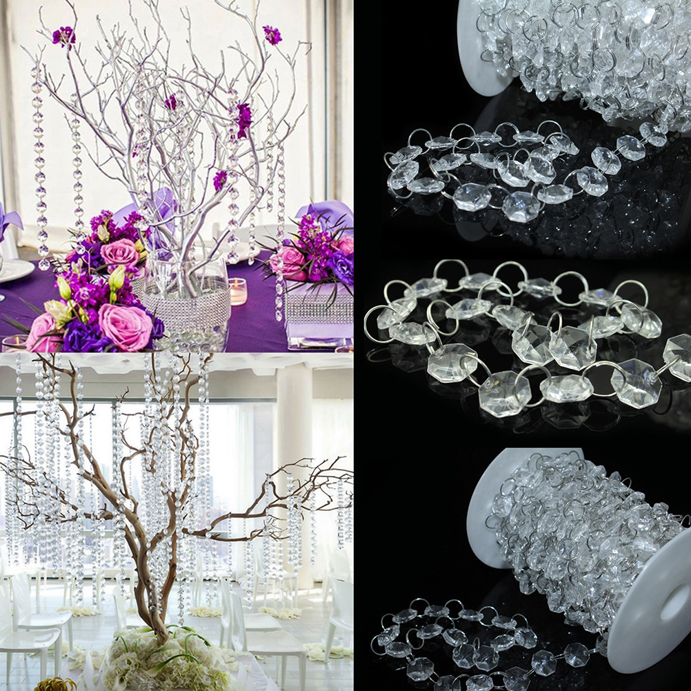10M Clear Octagonal Acrylic Be - Crystal Sun Catcher ulasan dan harga