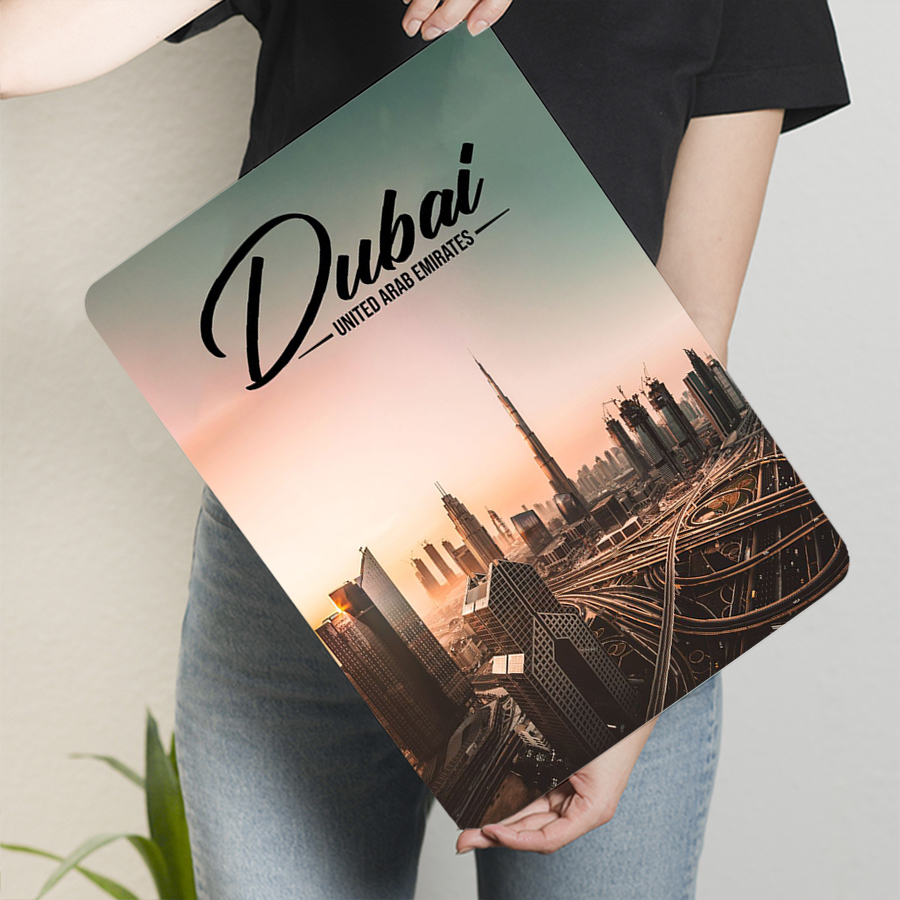 Dubai Cityscape Metal Wall Art - Home Decor Uae ulasan dan harga