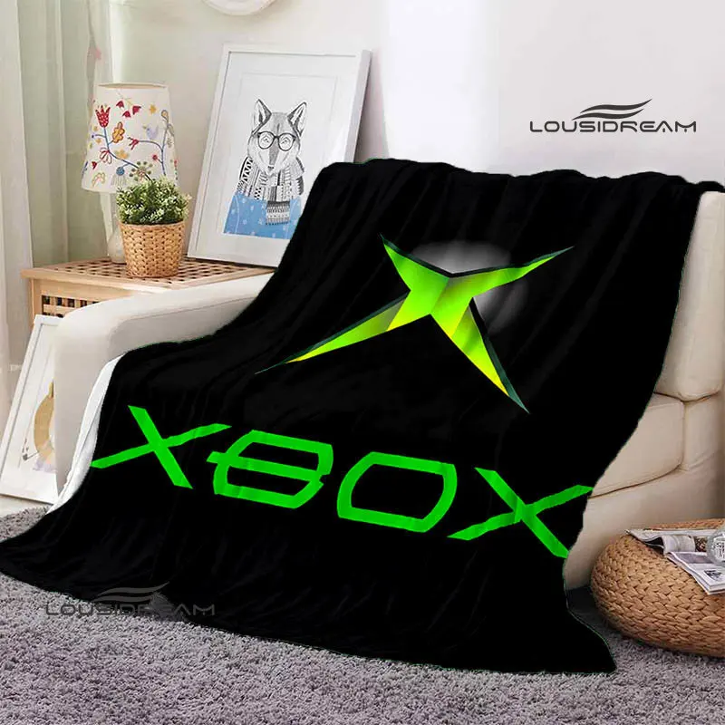 Xbox Logo Fleece Blanket Soft  - Home Decor Logo Design ulasan dan harga