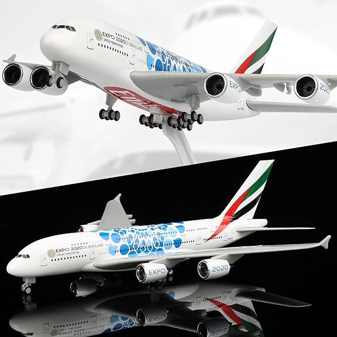 30cm UAE Expo A380 Airlines Di - Home Decor Uae ulasan dan harga