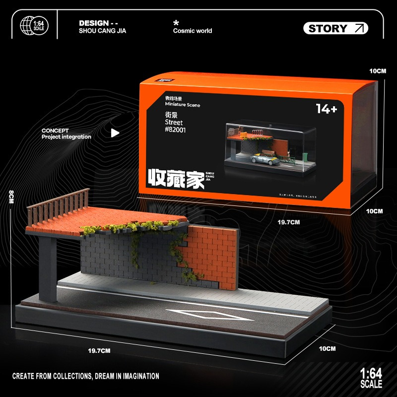 Simulation Miniature Scene of  - Home Decor Collection ulasan dan harga