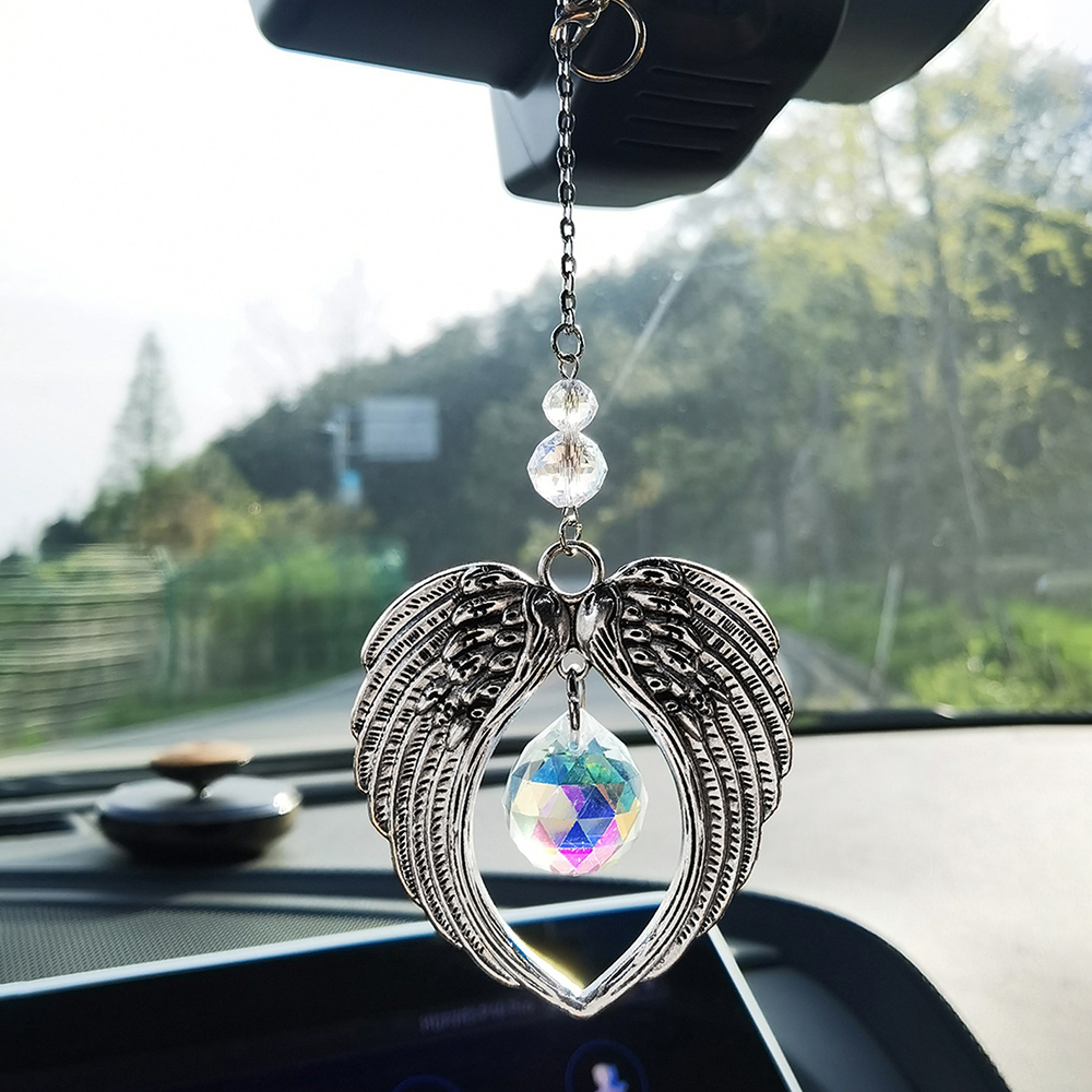 Angel Suncatcher Car Crystal H - Crystal Sun Catcher ulasan dan harga