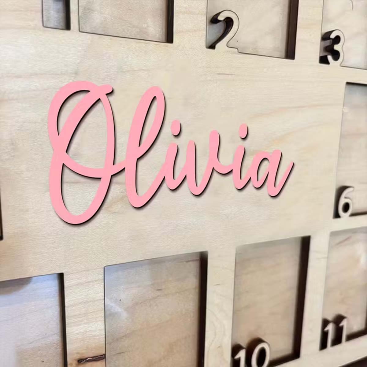 Custom Photo Frame Board Woode - Home Decor Diy ulasan dan harga