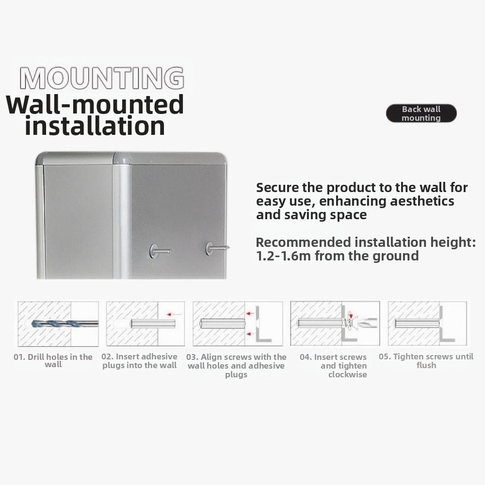 Aluminium Alloy Locking Ballot - Home Decor Express ulasan dan harga