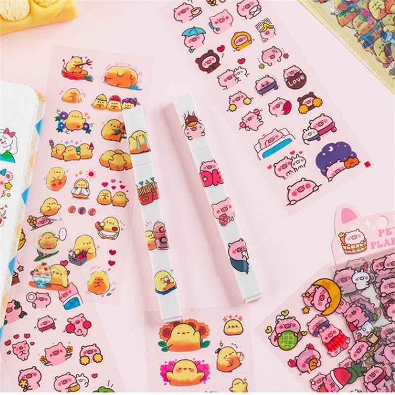 10pcs/pack Cartoon Animals Sti - Home Decor Magazine ulasan dan harga