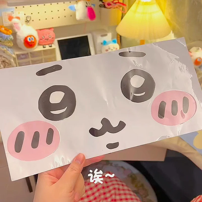 jiyi emoticon sticker air cond - Home Decor Solution ulasan dan harga