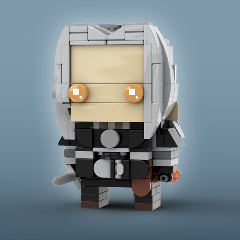 219pcs MOC Geralt Rivia Brickh - Home Decor Netflix ulasan dan harga