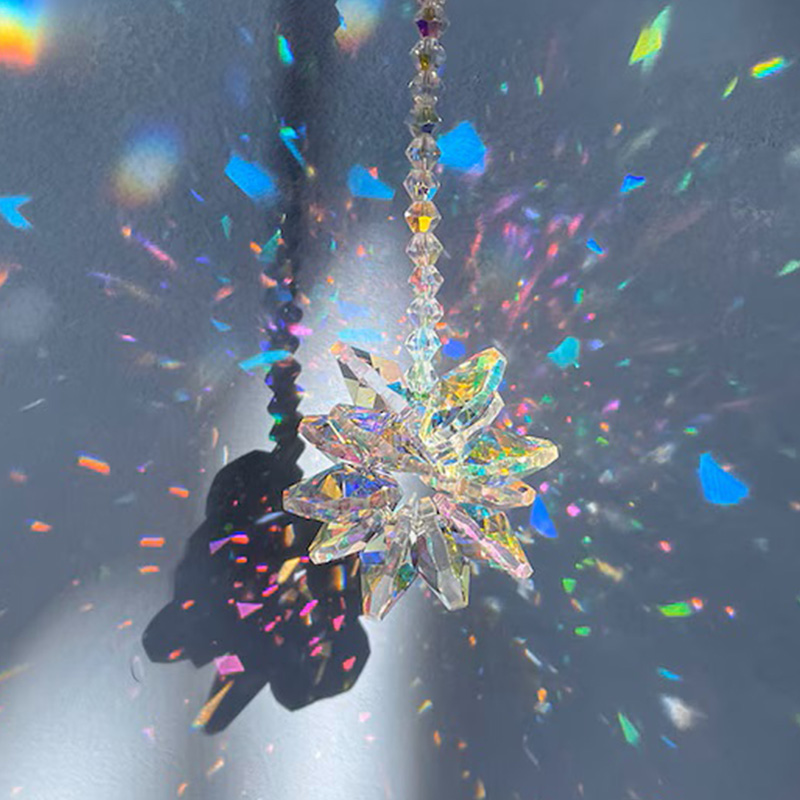1 Piece of Shiny Glass Sun Cat - Crystal Sun Catcher ulasan dan harga