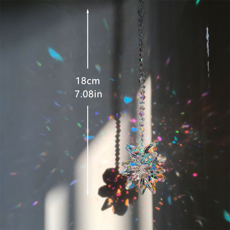 1 Piece of Shiny Glass Sun Cat - Crystal Sun Catcher ulasan dan harga