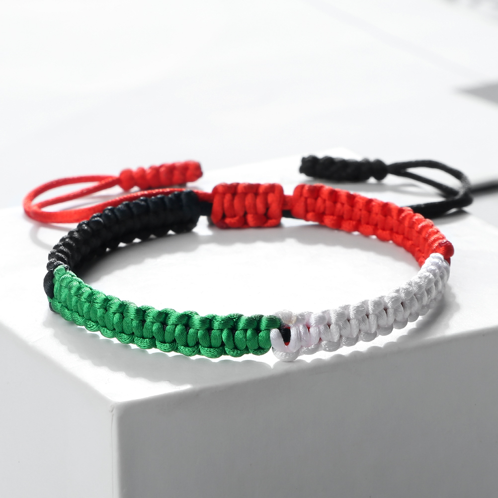 Palestine Flag String Bracelet - Home Decor Uae ulasan dan harga