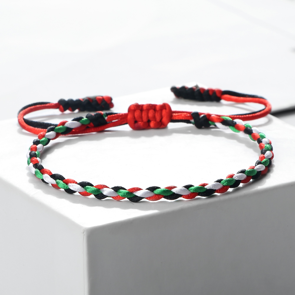 Palestine Flag String Bracelet - Home Decor Uae ulasan dan harga