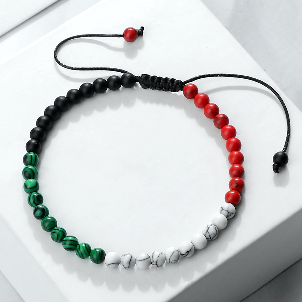 Palestine Flag String Bracelet - Home Decor Uae ulasan dan harga