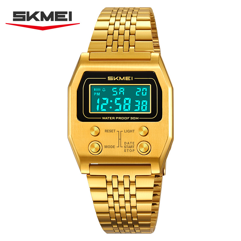 SKMEI 2460 Men's Sports Waterp - Vintage Alarm Clock ulasan dan harga