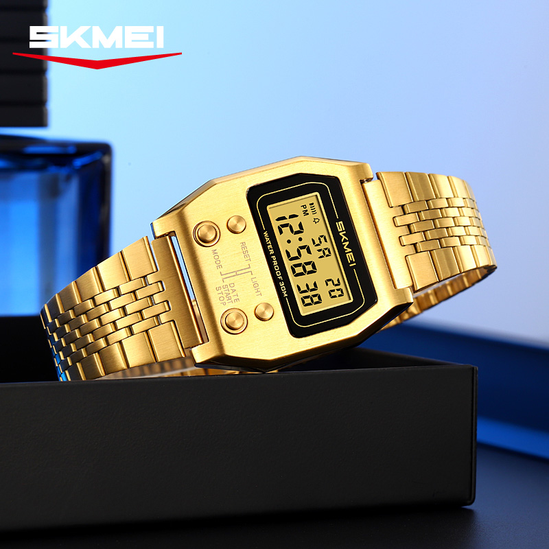 SKMEI 2460 Men's Sports Waterp - Vintage Alarm Clock ulasan dan harga