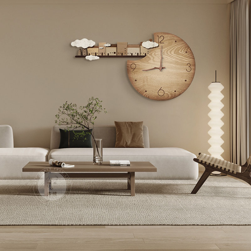 Japandi Style Wood Grain Silen - Home Decor Japandi Style ulasan dan harga