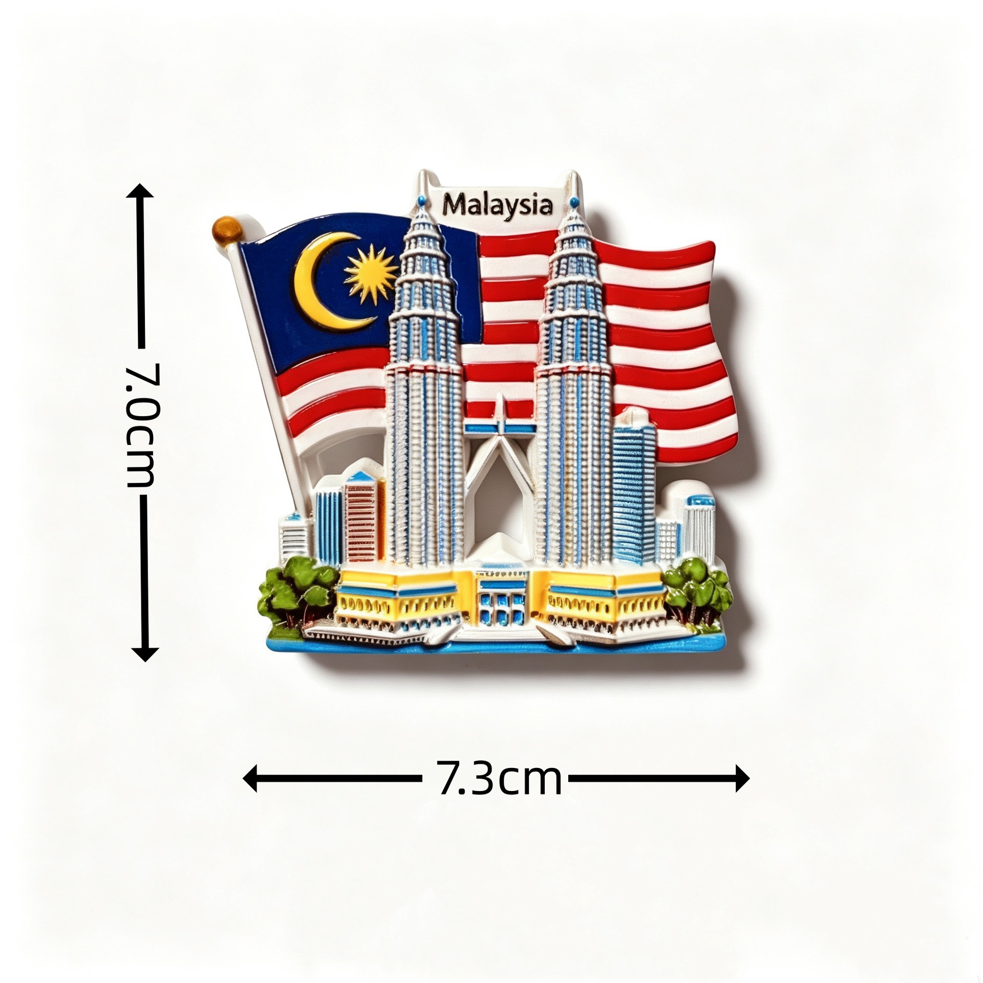 Malaysia Tourist Souvenir 3D R - Home Decor Kuala Lumpur ulasan dan harga