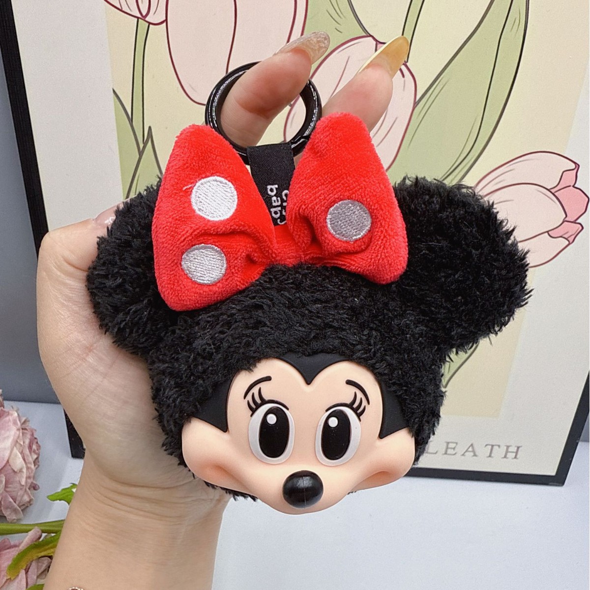 Mickey Minnie Plush Doll Keych - Home Decor Collection ulasan dan harga