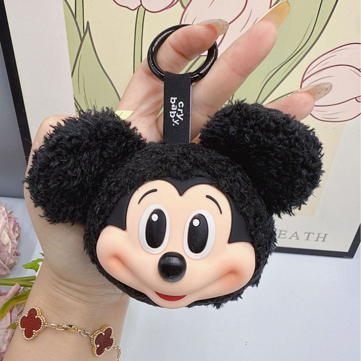 Mickey Minnie Plush Doll Keych - Home Decor Collection ulasan dan harga