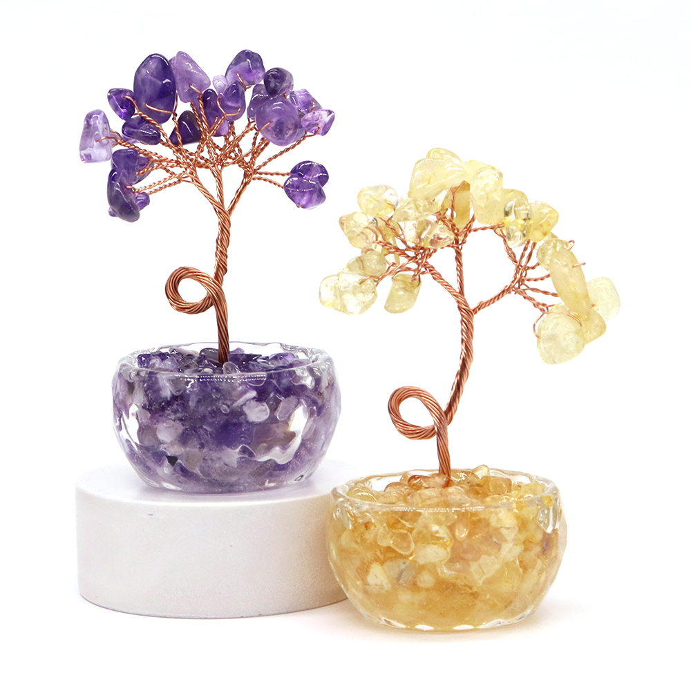 Natural Gemstone Crystal Lucky - Home Decor Solution ulasan dan harga