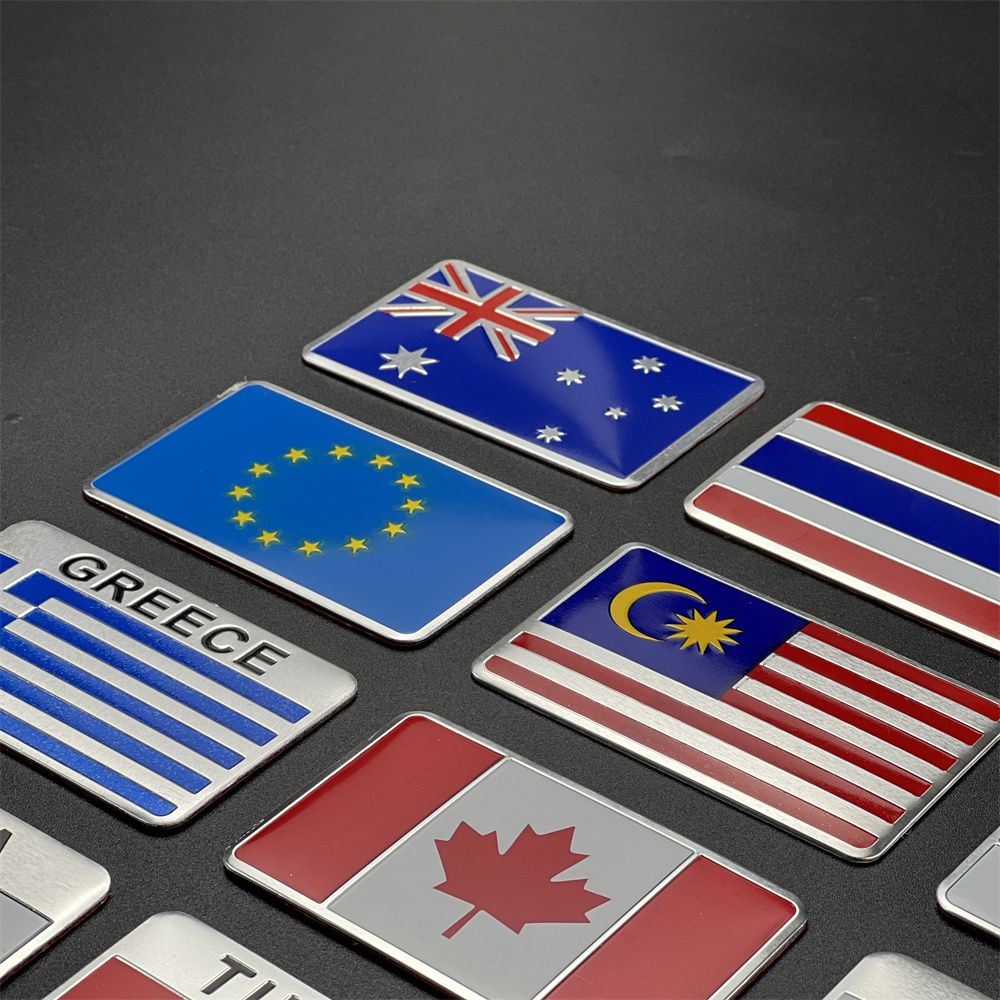Aluminum Sticker National Flag - Home Decor Uae ulasan dan harga