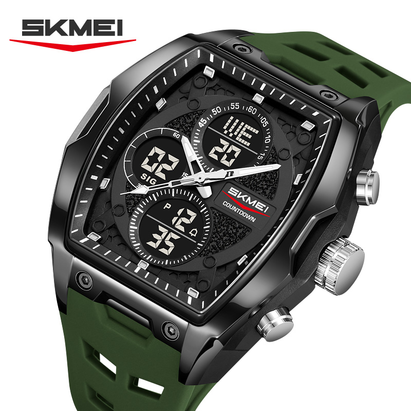 SKMEI 2601 New Business Men's  - Vintage Alarm Clock ulasan dan harga