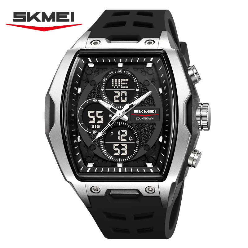 SKMEI 2601 New Business Men's  - Vintage Alarm Clock ulasan dan harga
