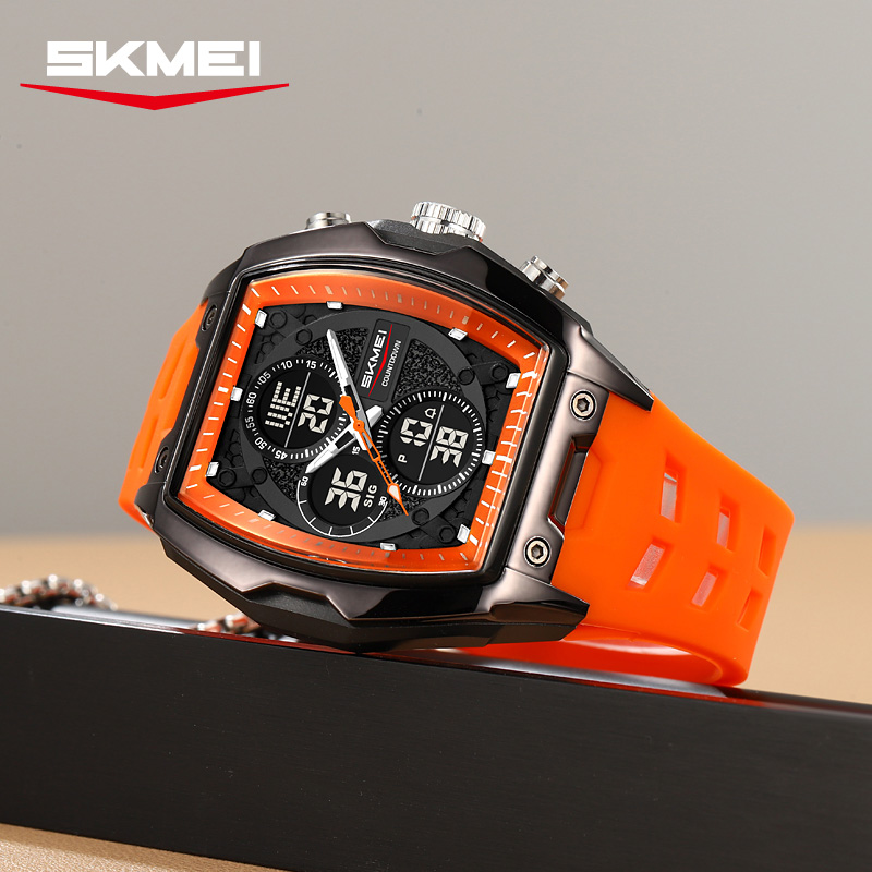 SKMEI 2601 New Business Men's  - Vintage Alarm Clock ulasan dan harga