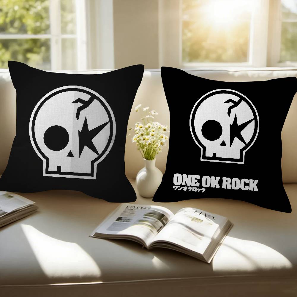 ONE OK ROCK logo   Pillow Cove - Home Decor Logo Design ulasan dan harga