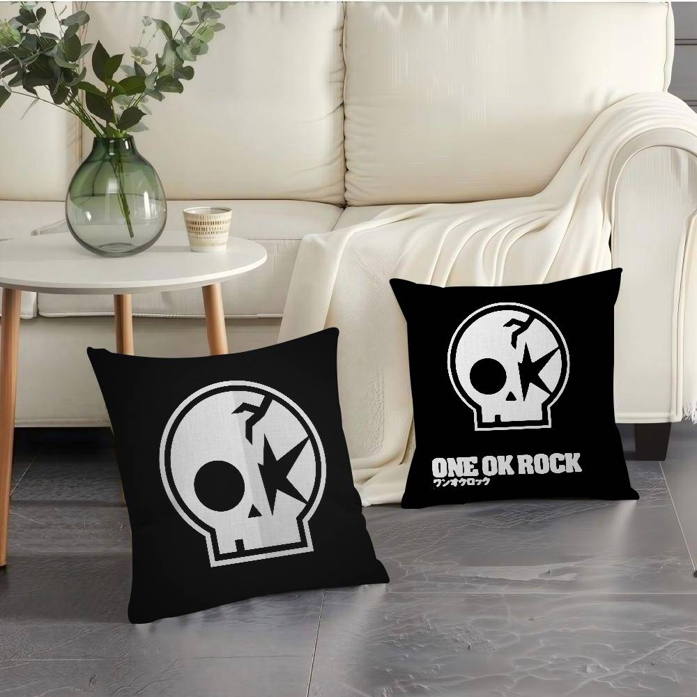 ONE OK ROCK logo   Pillow Cove - Home Decor Logo Design ulasan dan harga