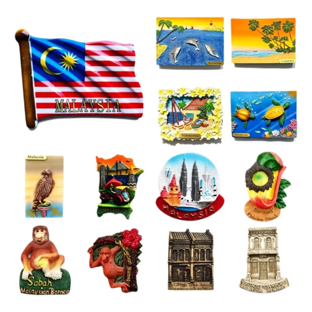 Malaysia 3D Fridge Magnets, Ku - Home Decor Kuala Lumpur ulasan dan harga