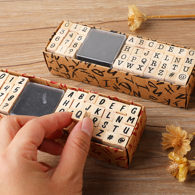 Basic Diary Set Typewriter Num - Wooden Letter Sign ulasan dan harga