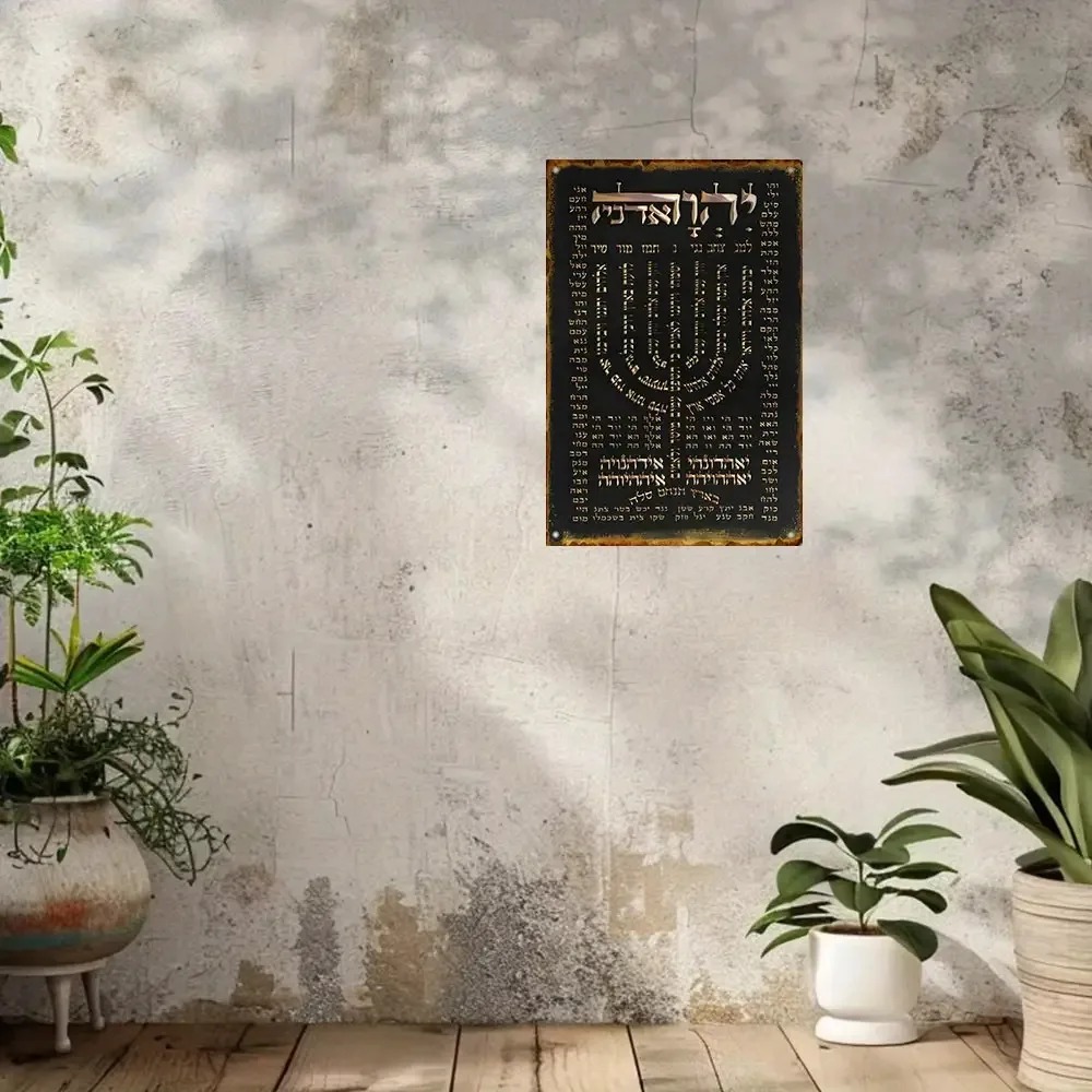 CIFBUY Vintage Aluminum Wall A - Home Decor You ulasan dan harga