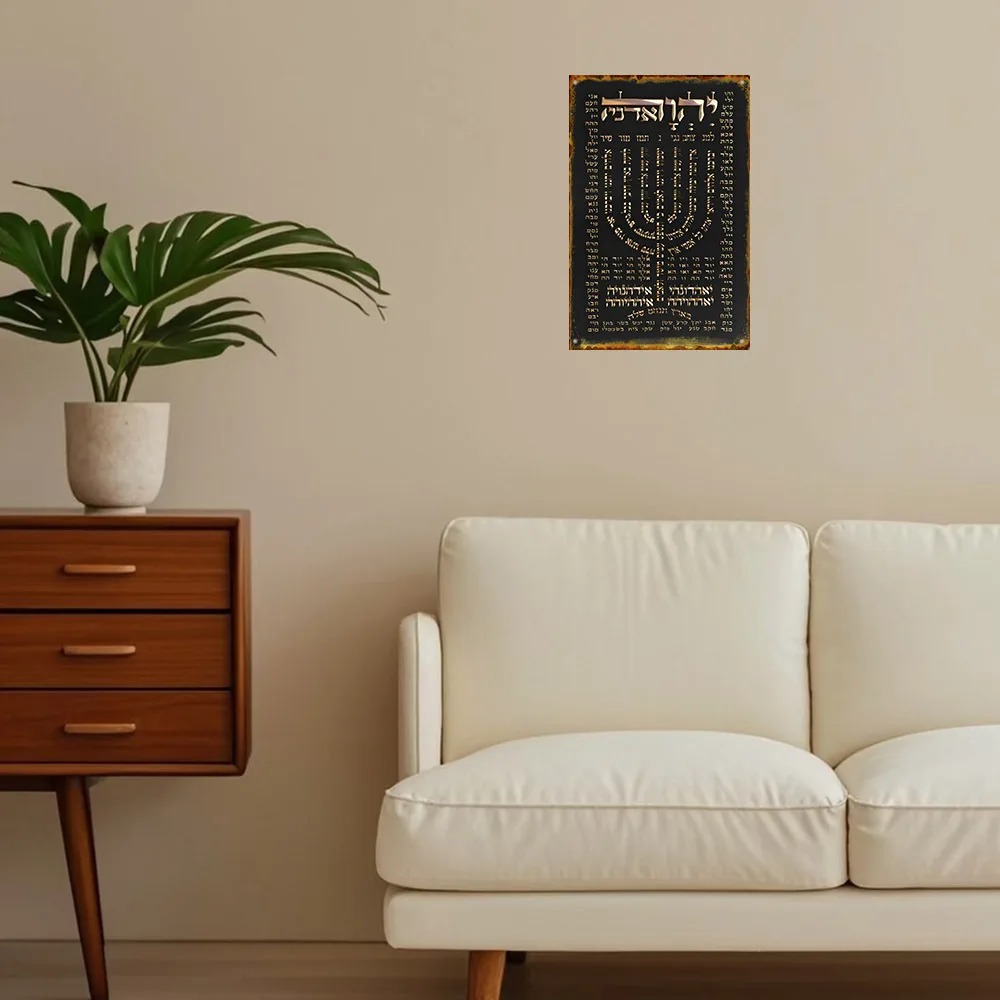 CIFBUY Vintage Aluminum Wall A - Home Decor You ulasan dan harga