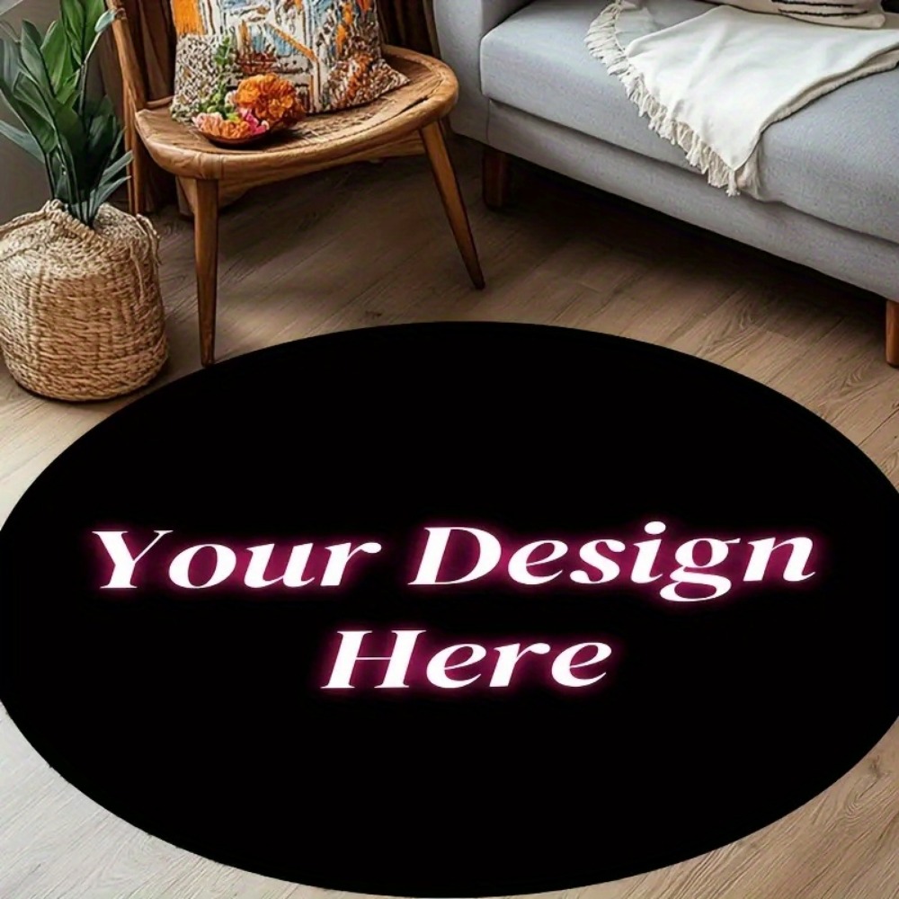 1pc Customized Rug Your Design - Home Decor Logo Design ulasan dan harga