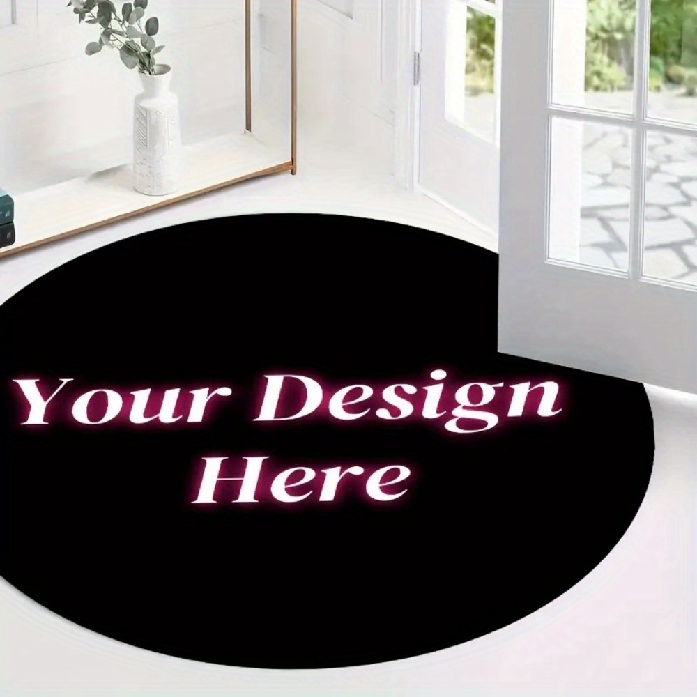 1pc Customized Rug Your Design - Home Decor Logo Design ulasan dan harga
