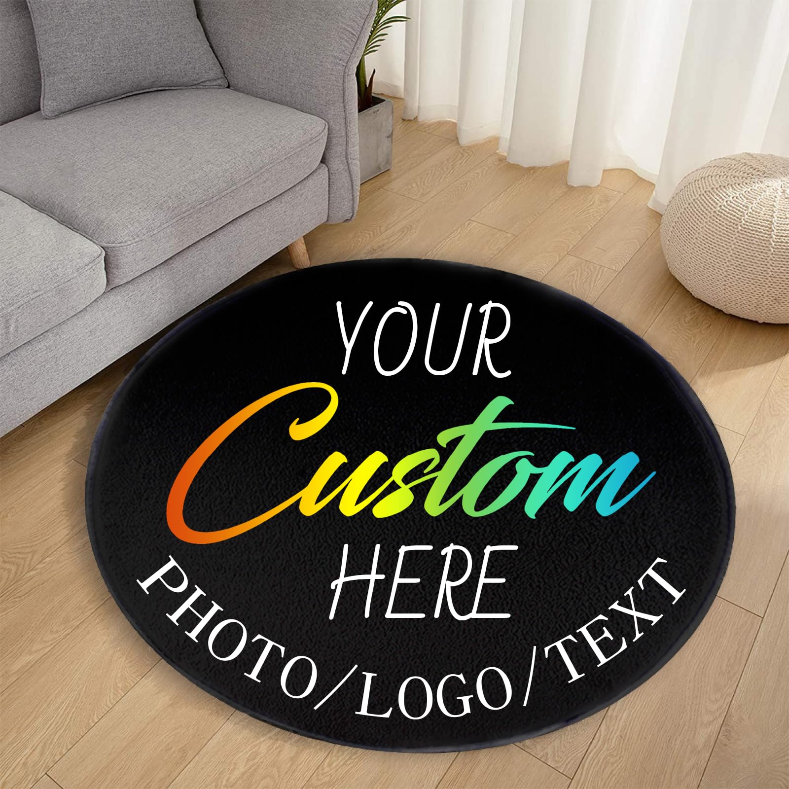 1pc Customized Rug Your Design - Home Decor Logo Design ulasan dan harga
