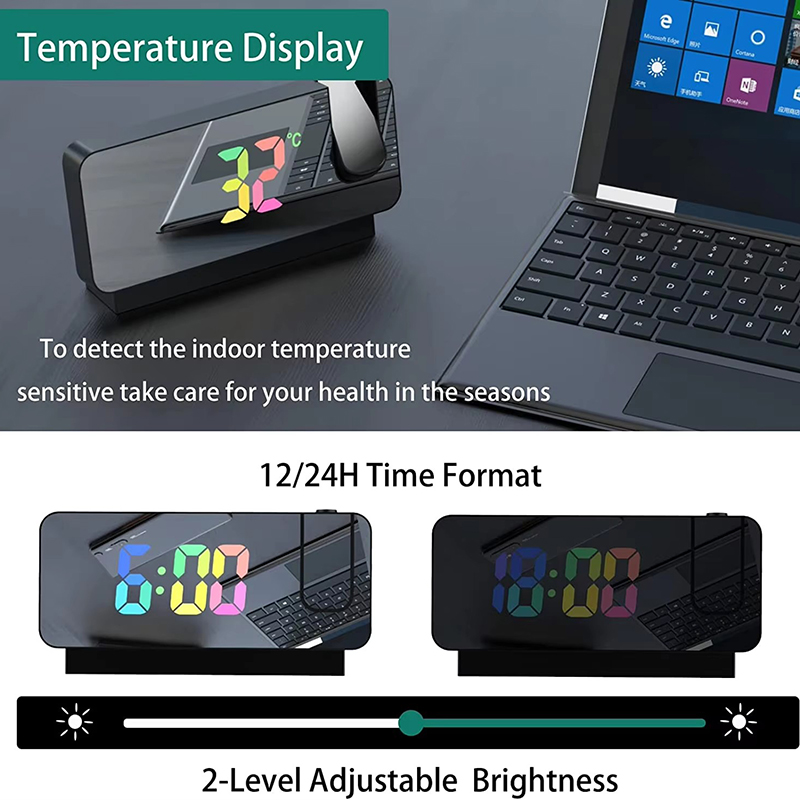 Projection Alarm Clock Desk Cl - Vintage Alarm Clock ulasan dan harga