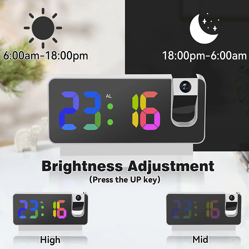 Projection Alarm Clock Desk Cl - Vintage Alarm Clock ulasan dan harga