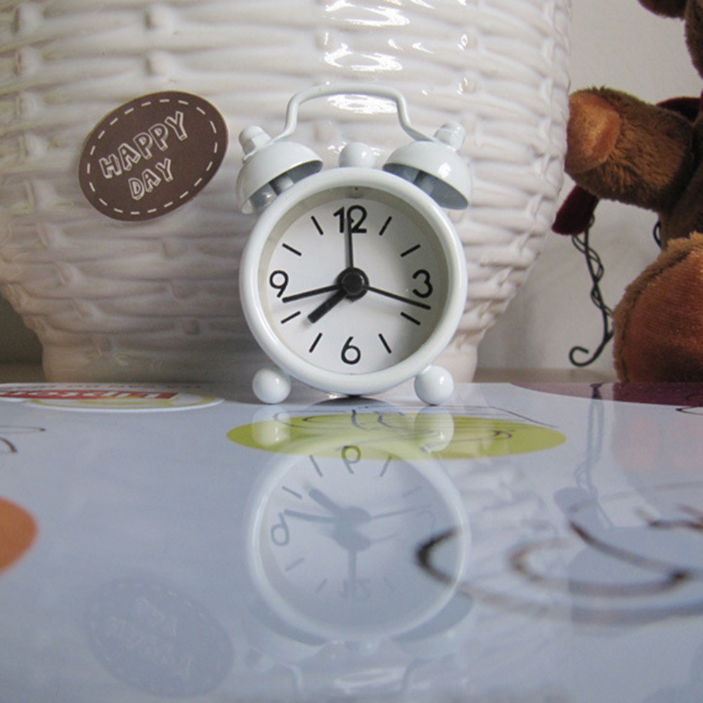 Creative Cute Mini Metal Small - Vintage Alarm Clock ulasan dan harga